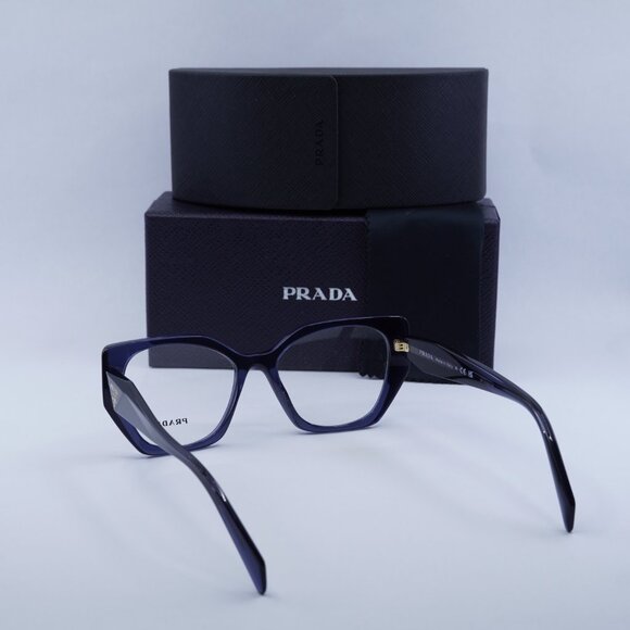 Final Price! Prada PR18WV 08Q1O1 52mm Blue Eyeglasses - Picture 10 of 10